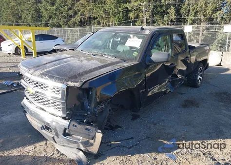 2014 Chevrolet Silverado 1500 1Lt из США, поврежденный, VIN 1GCUKREC4EF193681